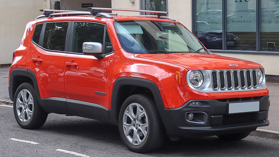2016 Jeep Renegade Limited Multijet 4X4 2.0 Front.jpg