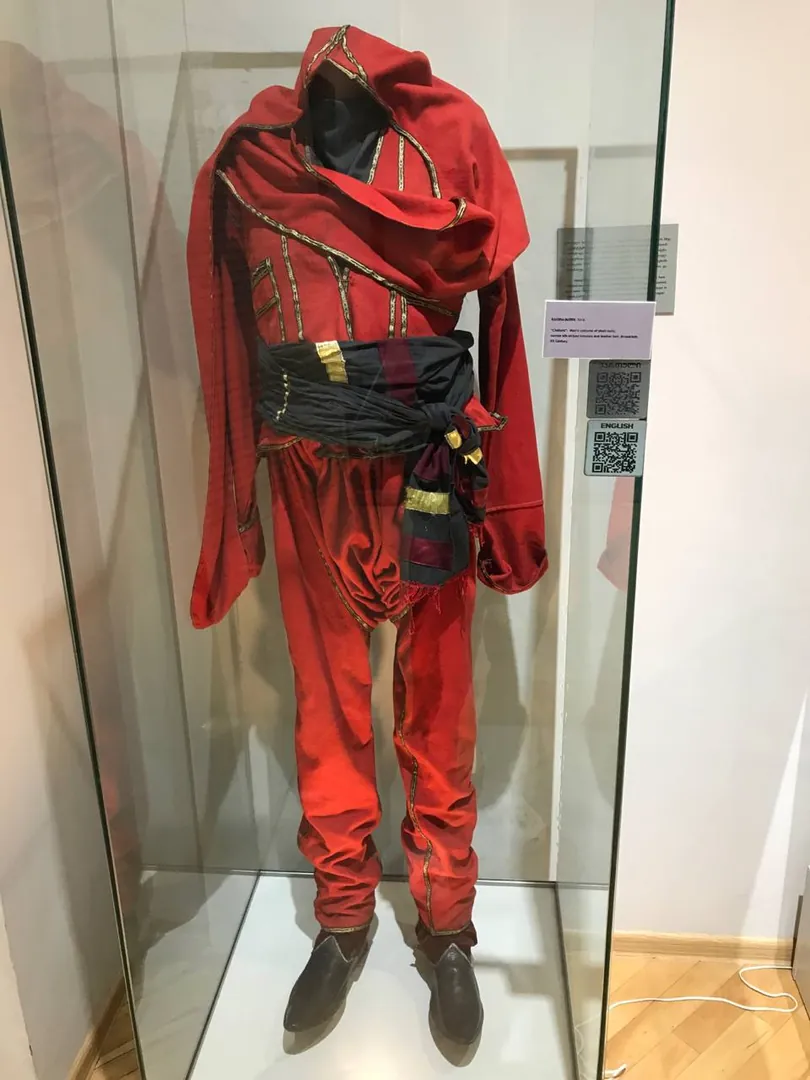 Traditional costume exhibit at the Khariton Akhvlediani Museum in Batumi